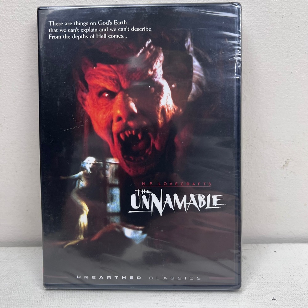 HP Lovecraft The Unnamable DVD 1988 Horror Sealed Cult Classic Creature Feature
